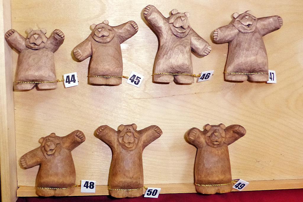 Anniversary Bear Carvings Group 5
